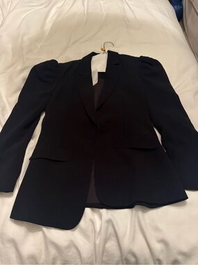 cinq a sept Black Tailored Blazer Jacket